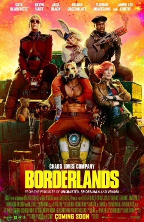Teaser poster for the 2024 film Borderlands.