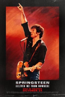 Theatrical poster for Springsteen: Deliver Me from Nowhere.