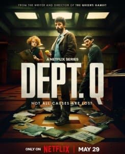 Key art for the Netflix series Dept. Q.