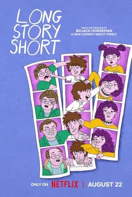 Release poster for the Netflix animated series Long Story Short.