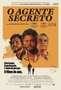 Theatrical poster for The Secret Agent.