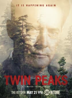 Promotional poster for Twin Peaks: The Return (2017).
